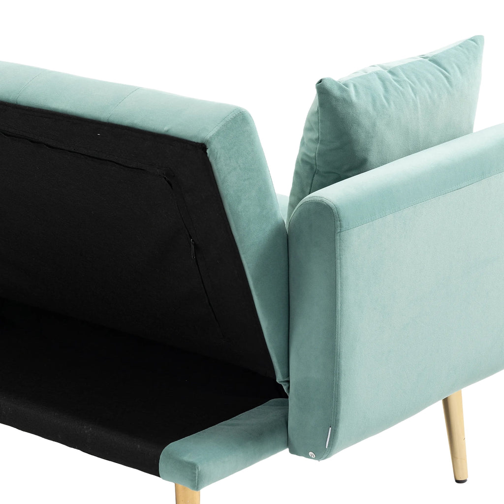 Velvet Sofa with Metal Feet M203