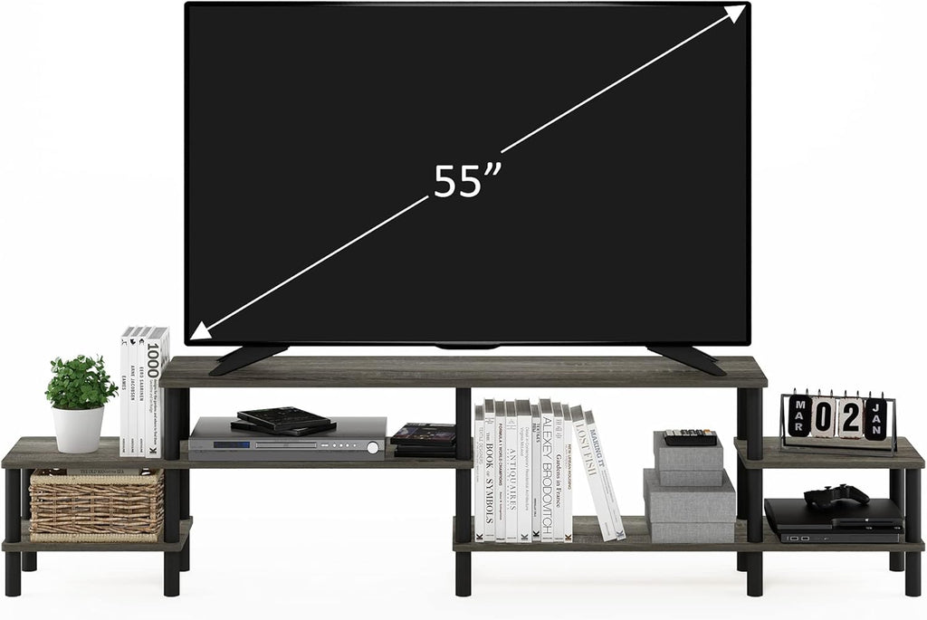French Oak Entertainment Center for TV up to 58 Inch Y3935