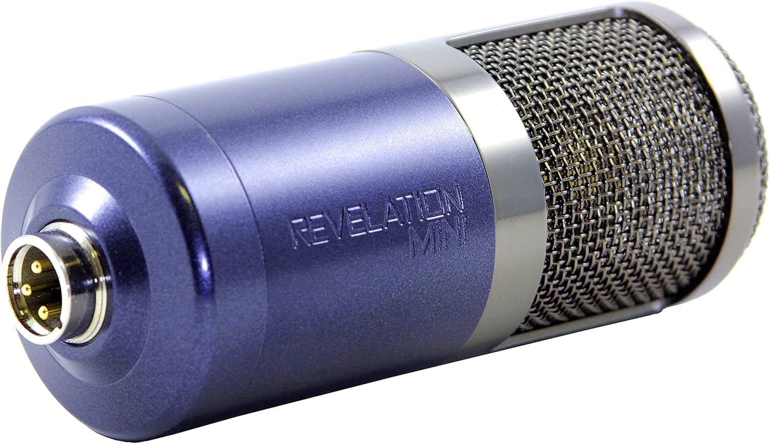 Blue with Black Chrome Accents XLR Instrument Condenser Microphone S3776