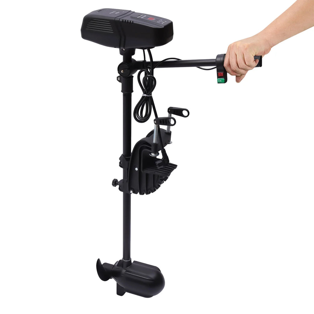 Black Electric Outboard Engine Motor M428024