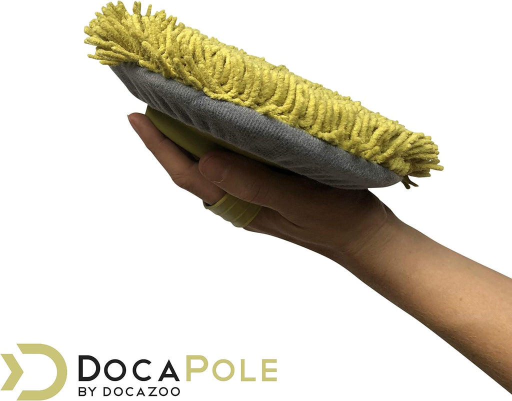 Wall Duster with 6-24 Foot Extension Pole and Chenille Microfiber Cleaning Head F1565