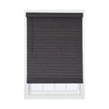 Walnut Faux Wood Cordless Room Darkening Horizontal Blinds E998