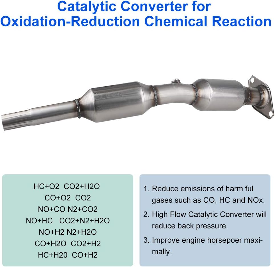 Catalytic Converter for Toyota Prius 1.5L 2004-2009, Direct-Fit Stainless Steel W6228