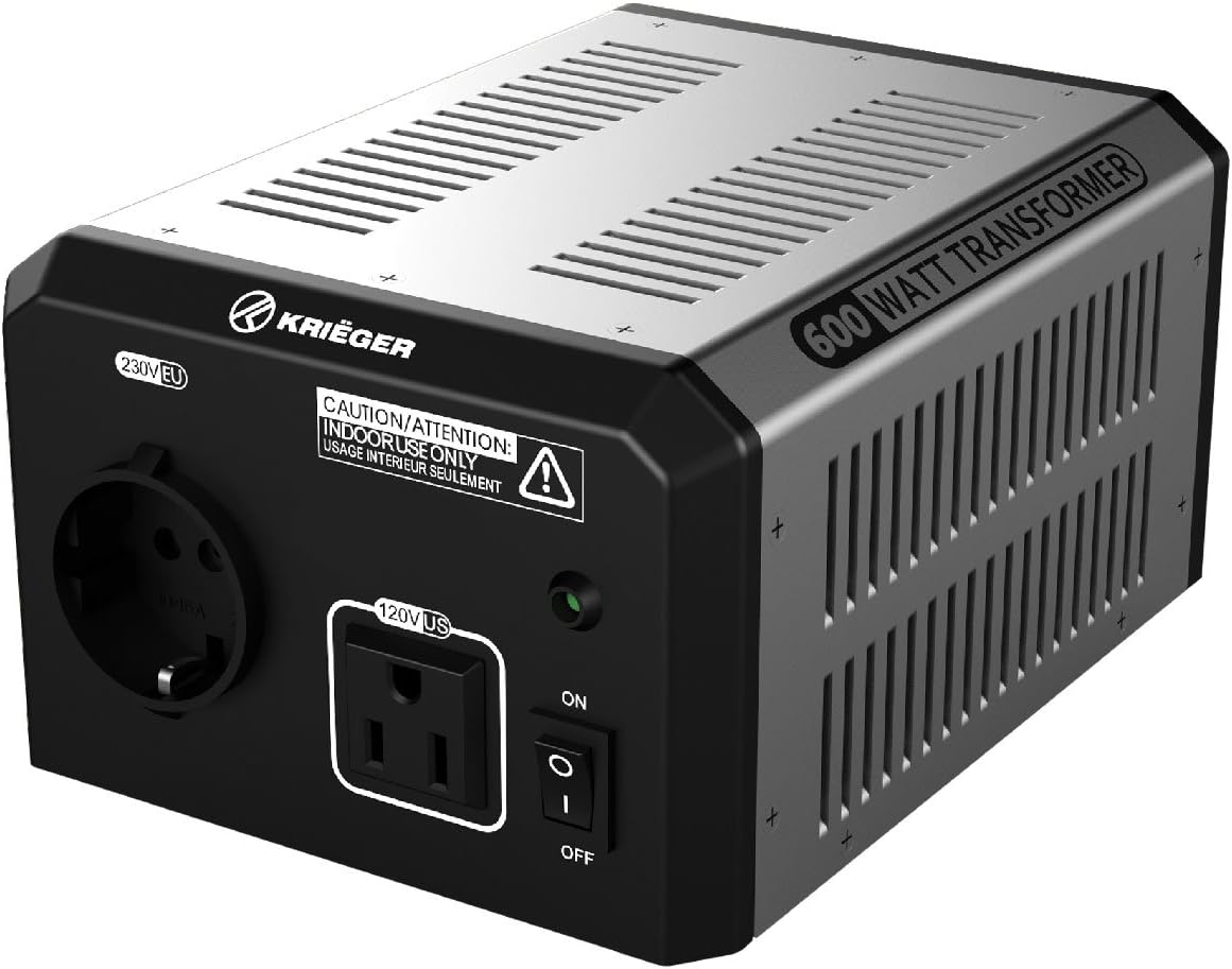 600 Watt Voltage Transformer, Step Up Step Down Voltage Converter A418025
