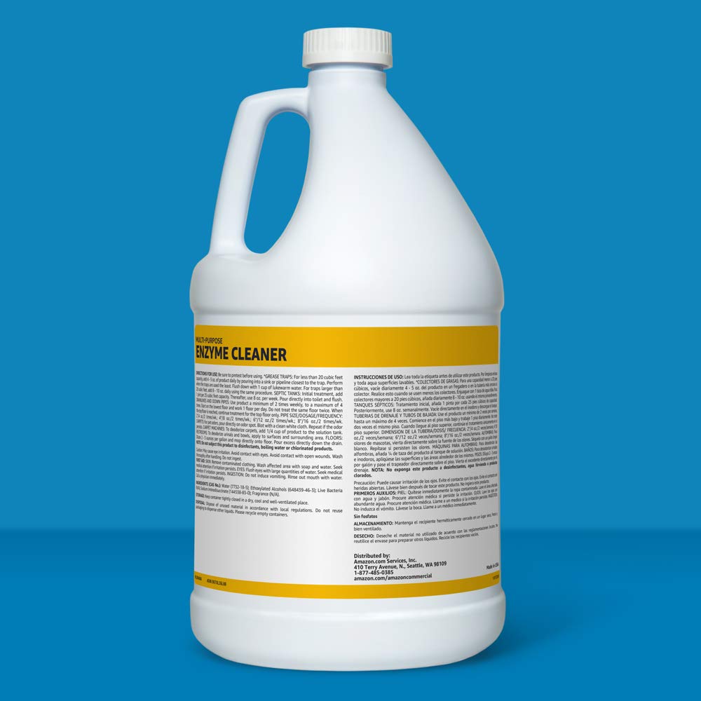 Enzyme Cleaner, 1-Gallon, 4-Pack Pack of 2 X77643