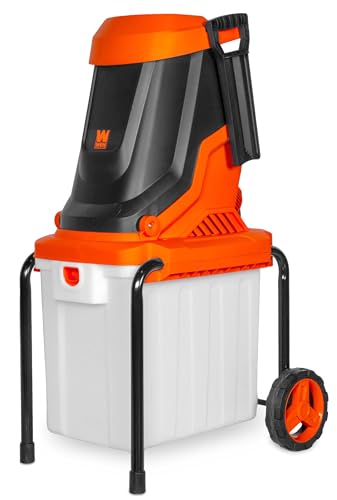 Black Electric Wood Chipper and Shredder R52310