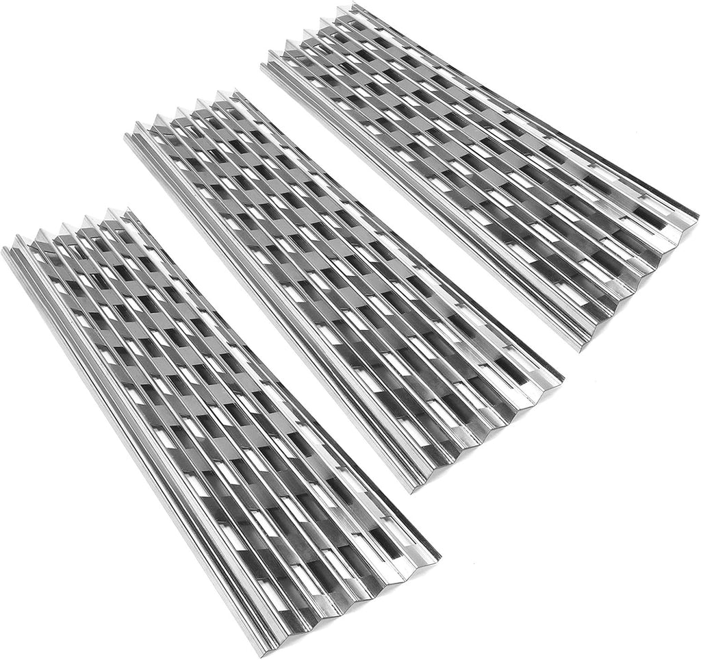 3-Pack 21" Stainless Steel Heat Plate Shield Replacement Parts O81688