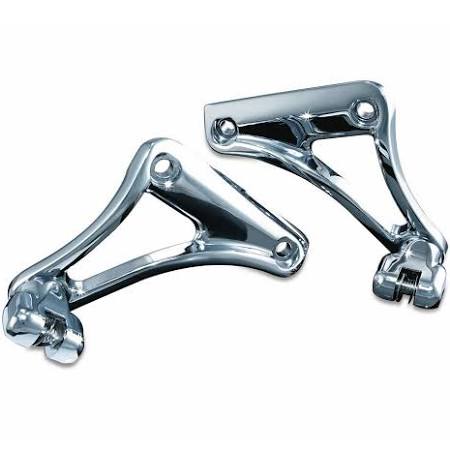 Black Underseat Peg Mounts D16884