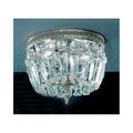 Crystal Flush Mount Light, Chrome F6458