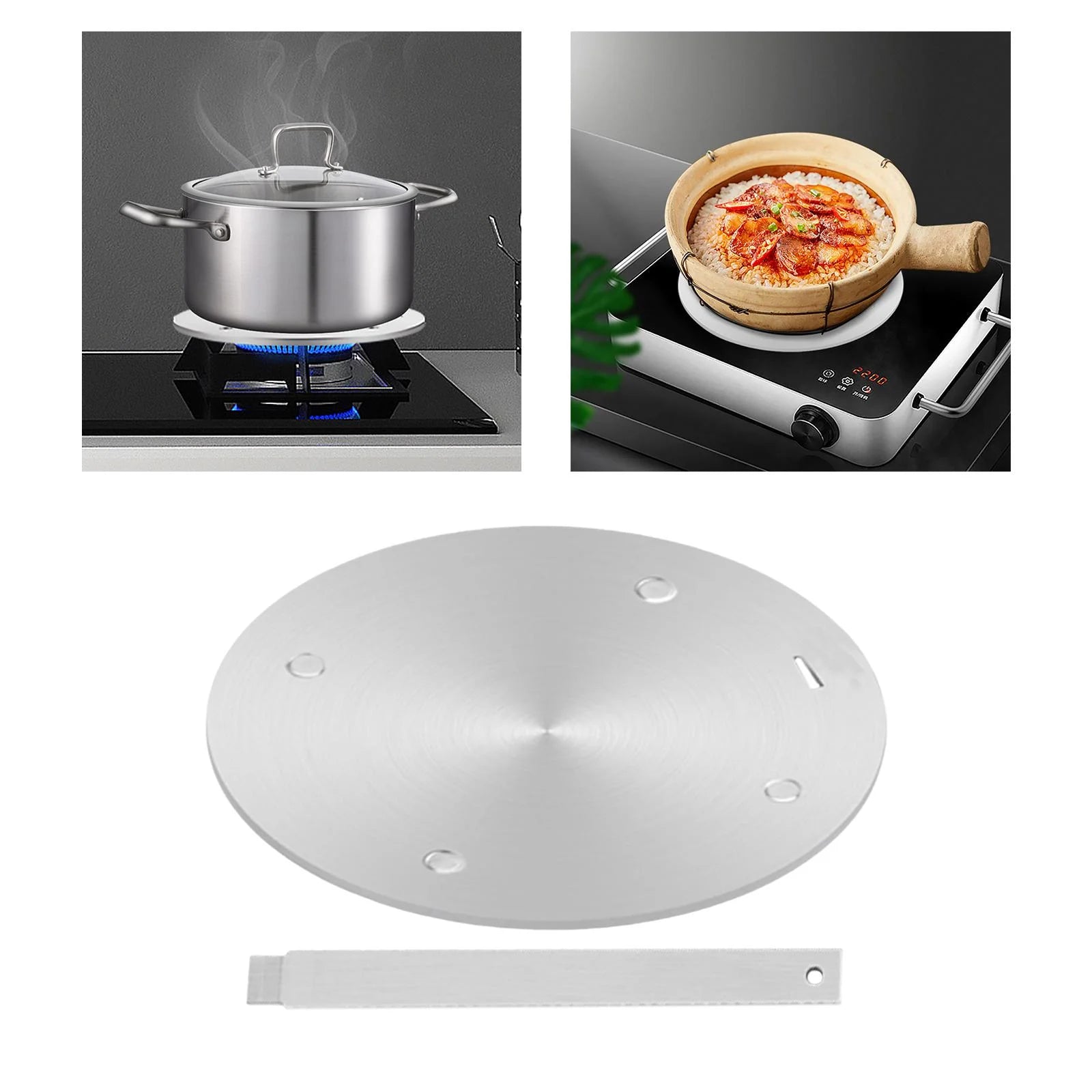 Stainless Steel Induction Heat Diffuser Plate 280mmx3.4mm I266