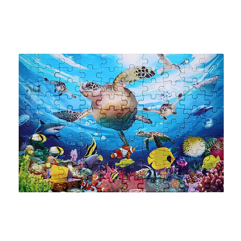 Underwater World 100 Pieces Puzzle L9671