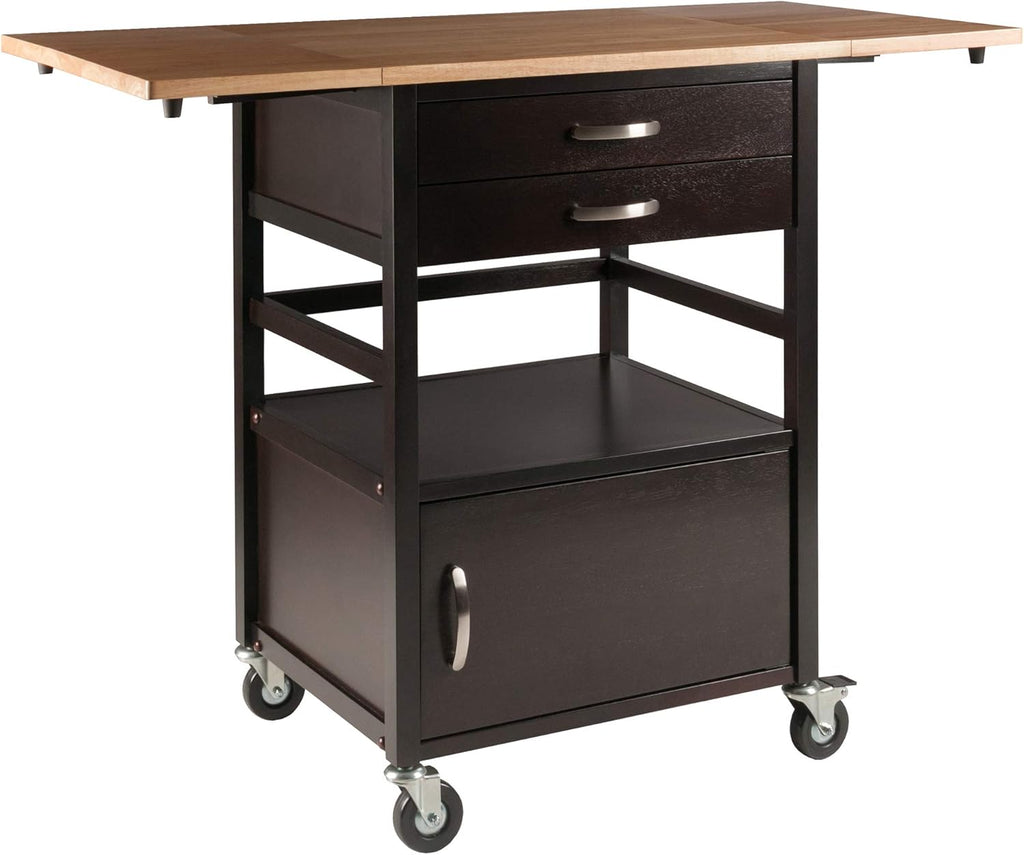 Black Kitchen Cart I189280