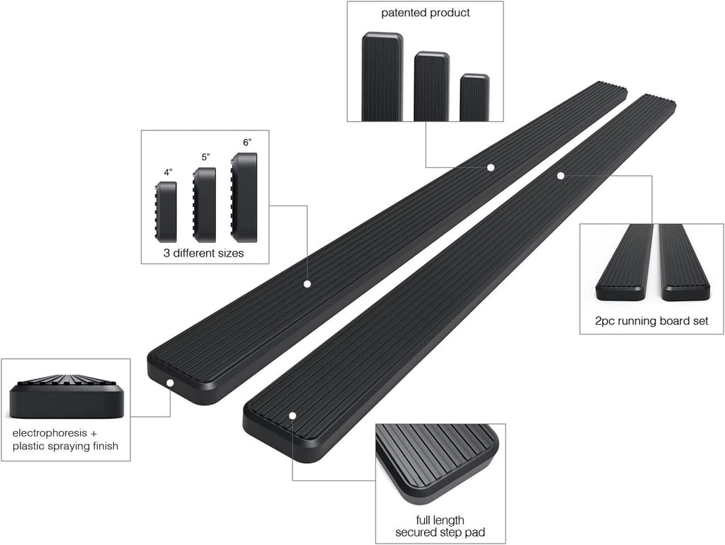 Black Running Boards B644255