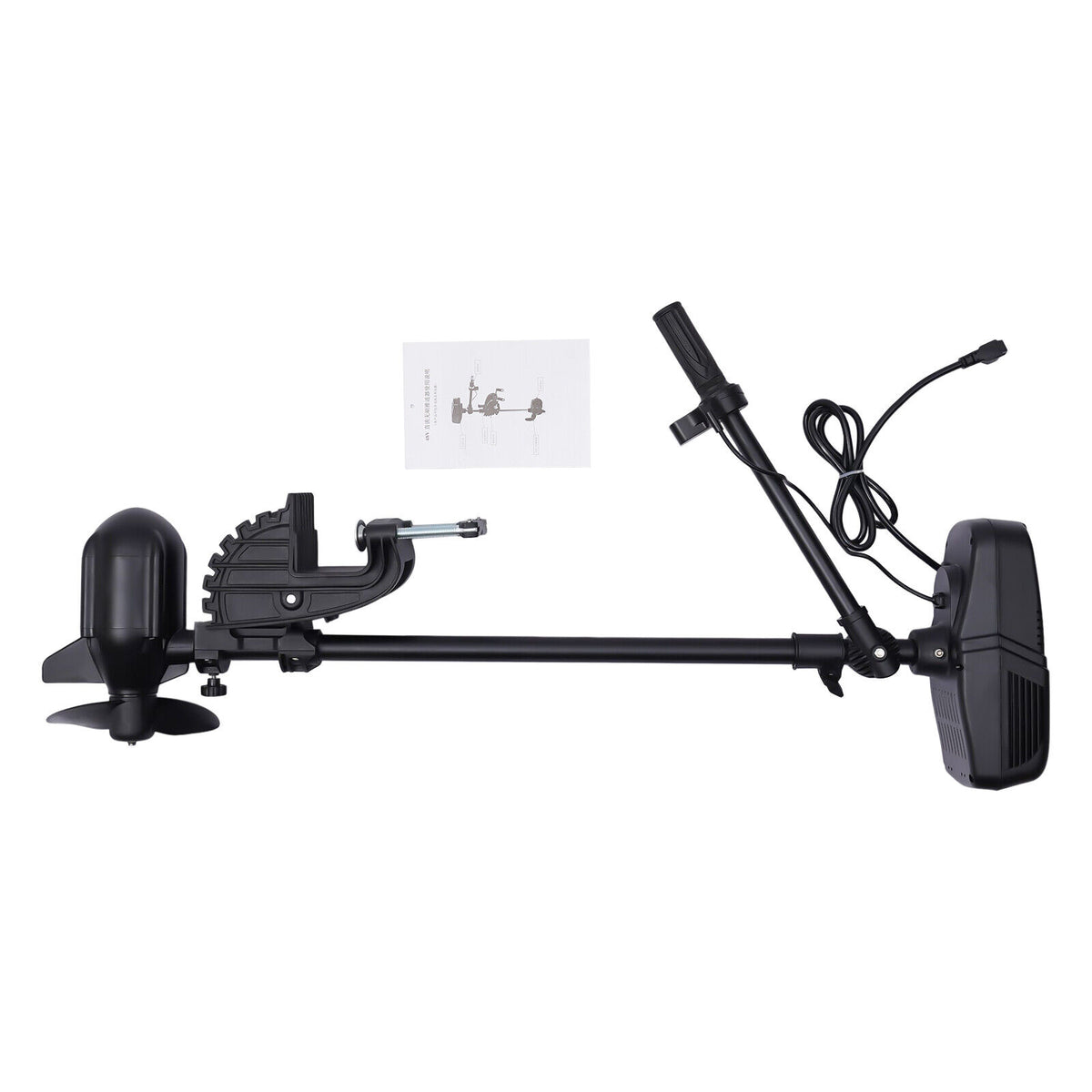 Black Electric Outboard Engine Motor M428024