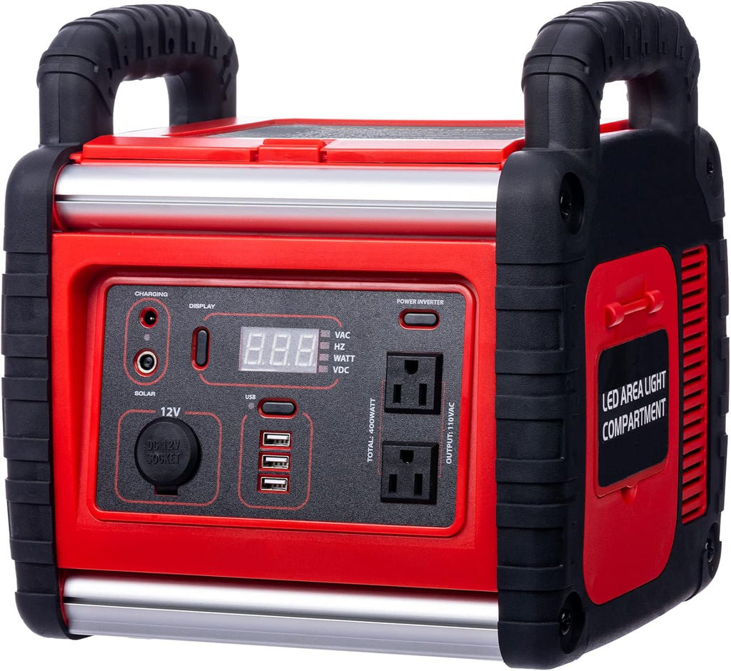 400W Portable Power Station with 800W Inverter Peak Surge O800308