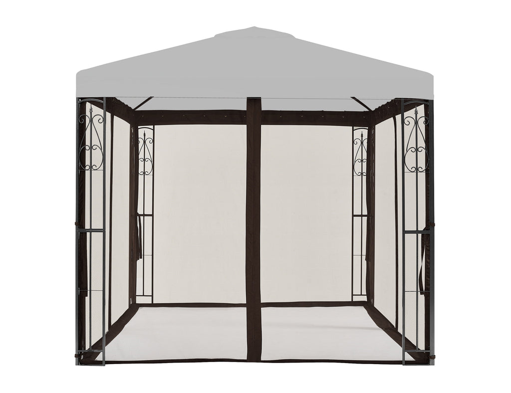 8' x 8' Gazebo Mosquito Netting R5433