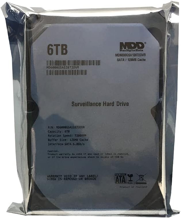 6TB 7200RPM 128MB Cache SATA 3.5 Internal Hard Drive A297189