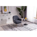 Gray Velvet Armchair R624578