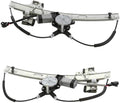 Pair of 2 Rear Power Window Regulators with Motor E135