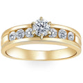 14K Yellow Gold Diamond Engagement Ring L83033