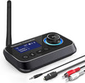 Bluetooth 5.0 Transmitter Receiver, 3-in-1 Audio Adapter, Pack of 2 A255710