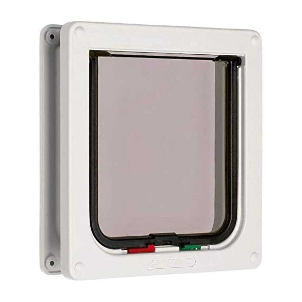 4 Way Locking Cat Flap with Door Liner A4127