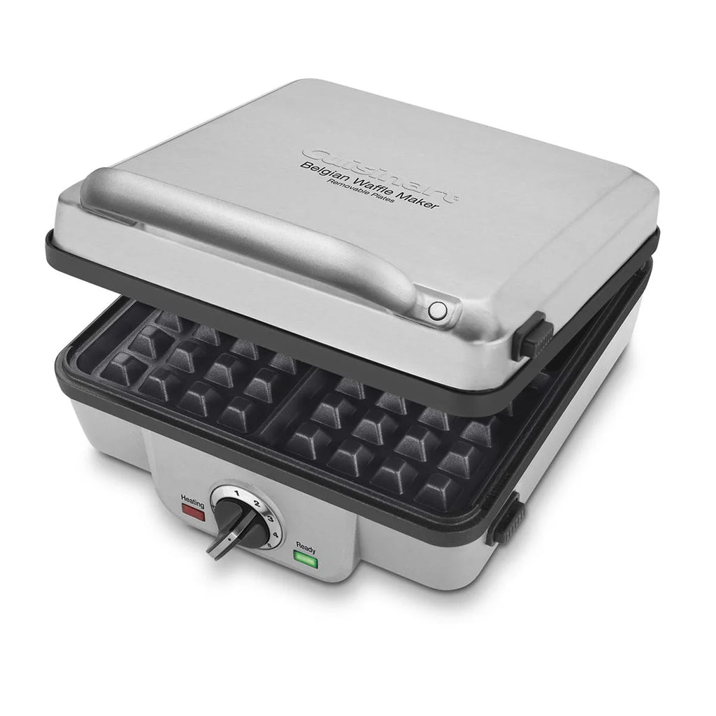 Belgian Waffle Maker with Pancake Plates Silver I8261
