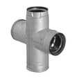 3&& PelletVent Pro Double Tee with Clean-Out Tee Cap R6186