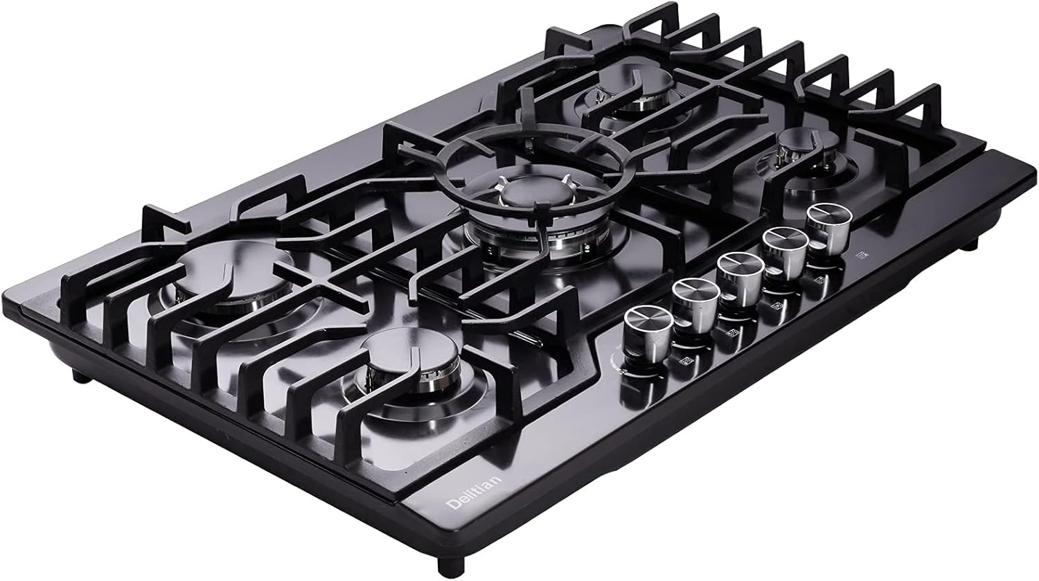 30 Inch 5 Burners Stainless Steel Gas Cooktop E749091