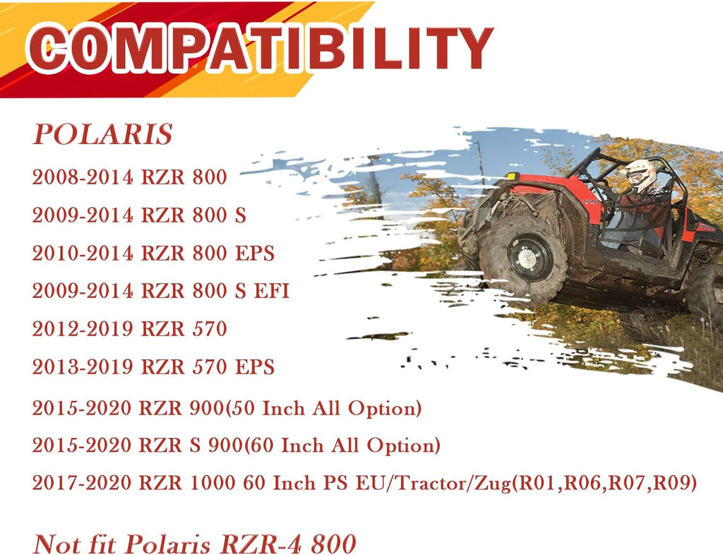Heavy Duty Front & Rear 8X Brake Pads Y35774