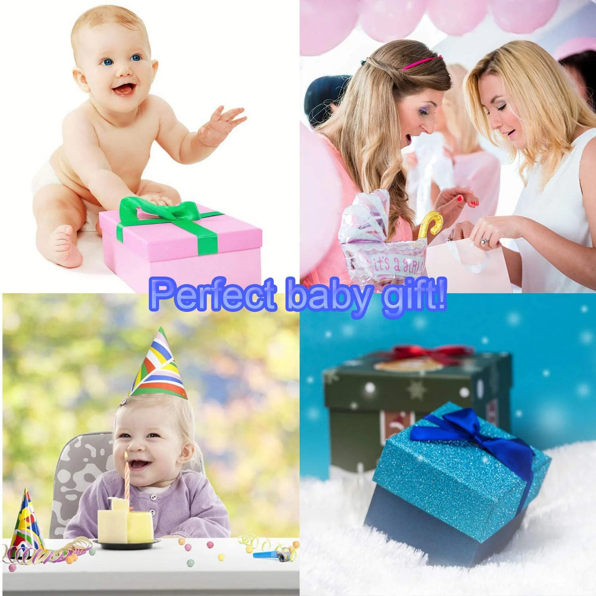 8 Pcs Cotton Baby Wrist Rattle Foot Finder Socks Set U2717