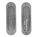 Pocket Door Lock - Satin Stainless Steel B208