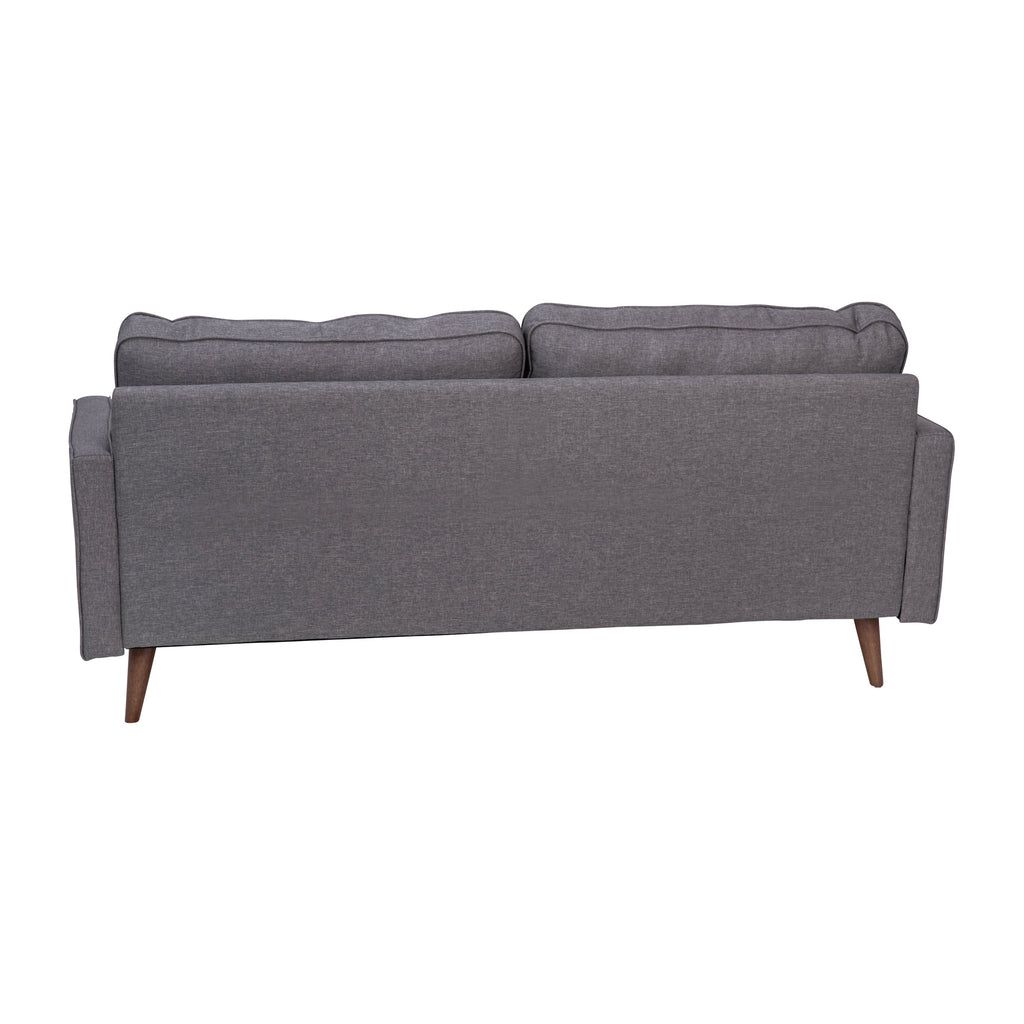 Dark Gray Fabric Sofa U6784