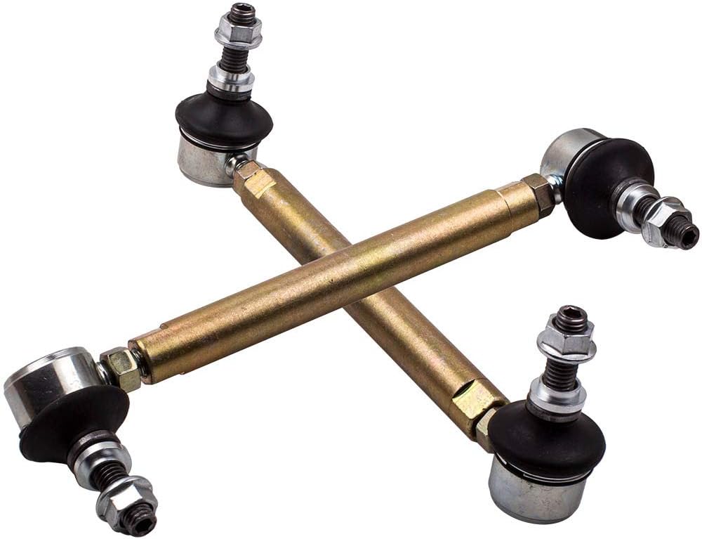 Heavy Duty Front Adjustable Sway Bar End Links Pack of 2 R931