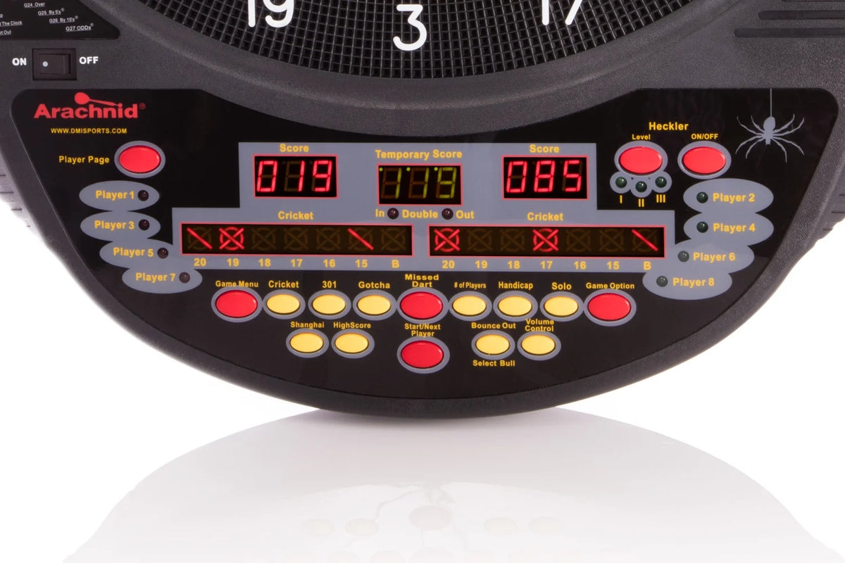 Electronic Dartboard with 27 Games and 123 Variations for 8 Players X225591