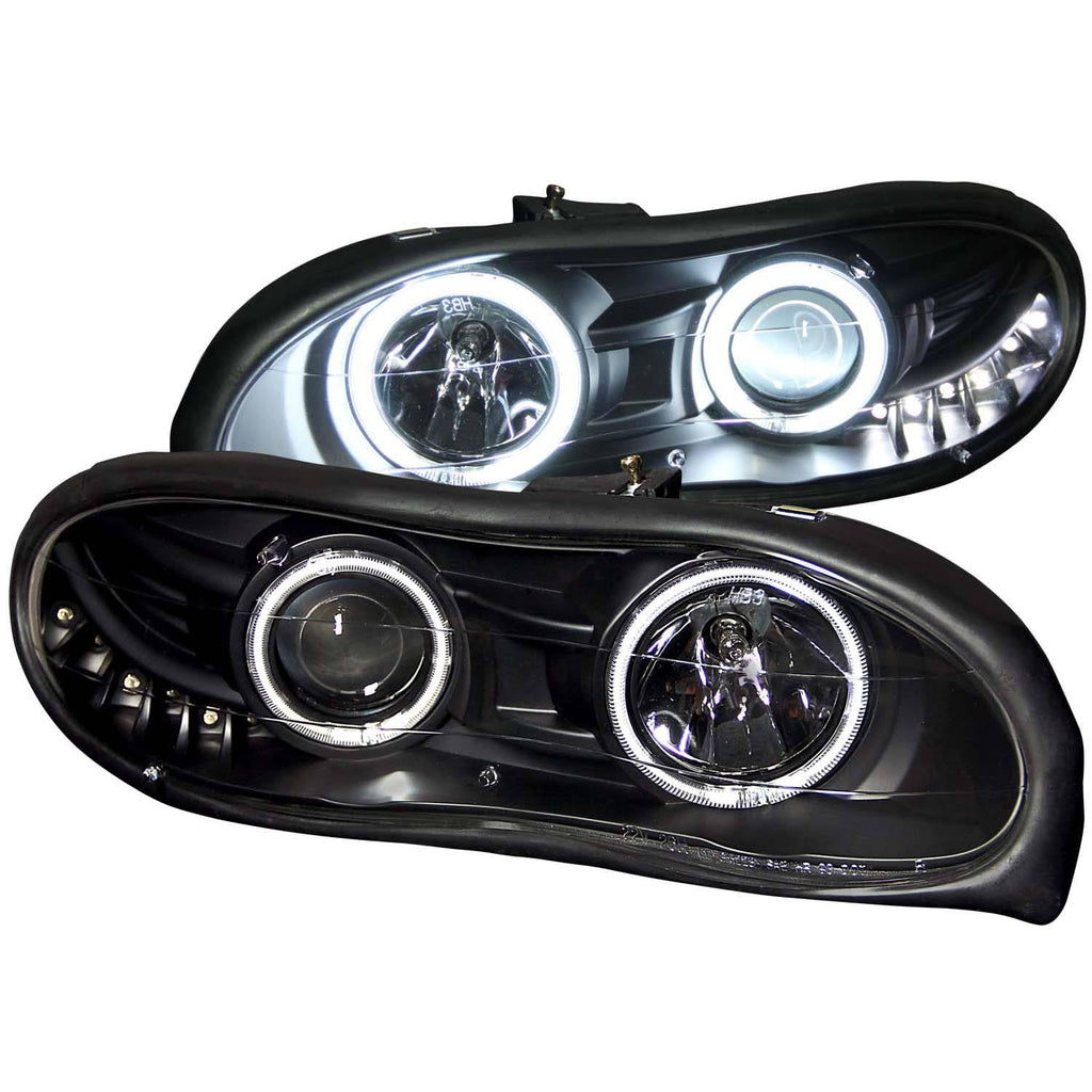 Black Projector Headlights for 1998-2002 Chevrolet Camaro U36710