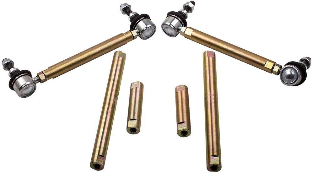 Heavy Duty Front Adjustable Sway Bar End Links Pack of 2 R931