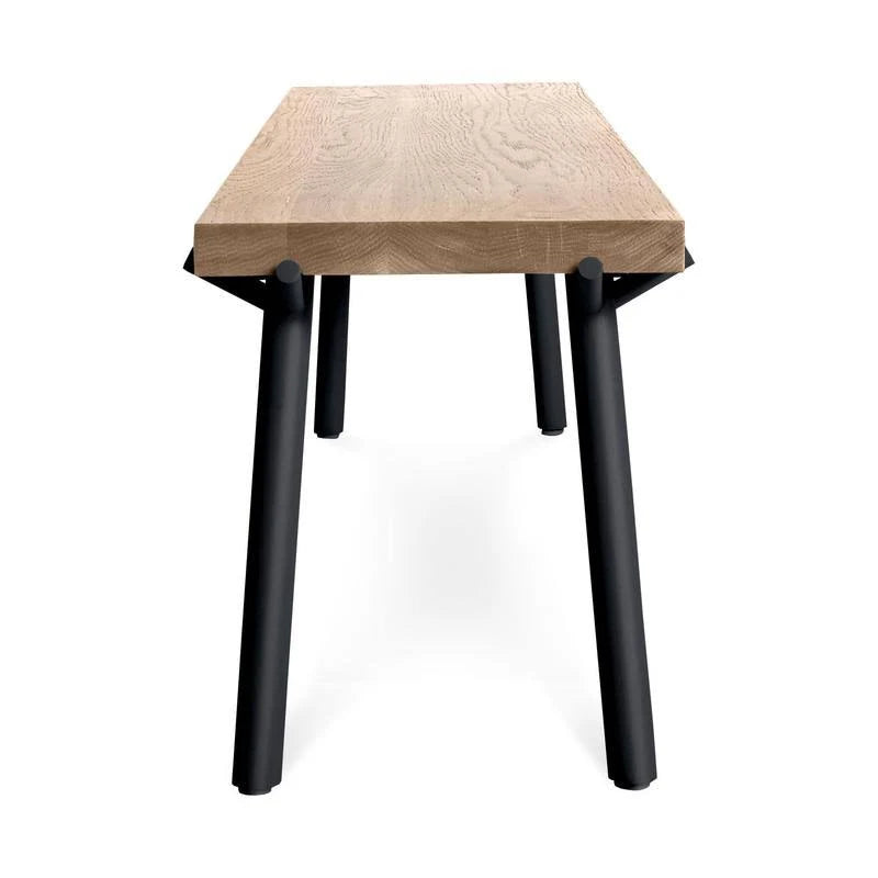 Oak/Black Branch Bench G5462