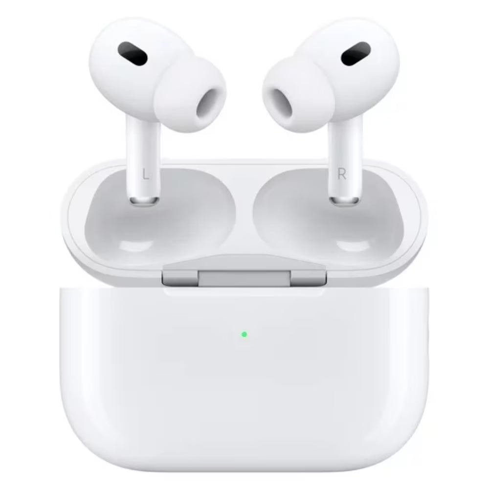 White Wireless Earbuds with Charging Case R57002