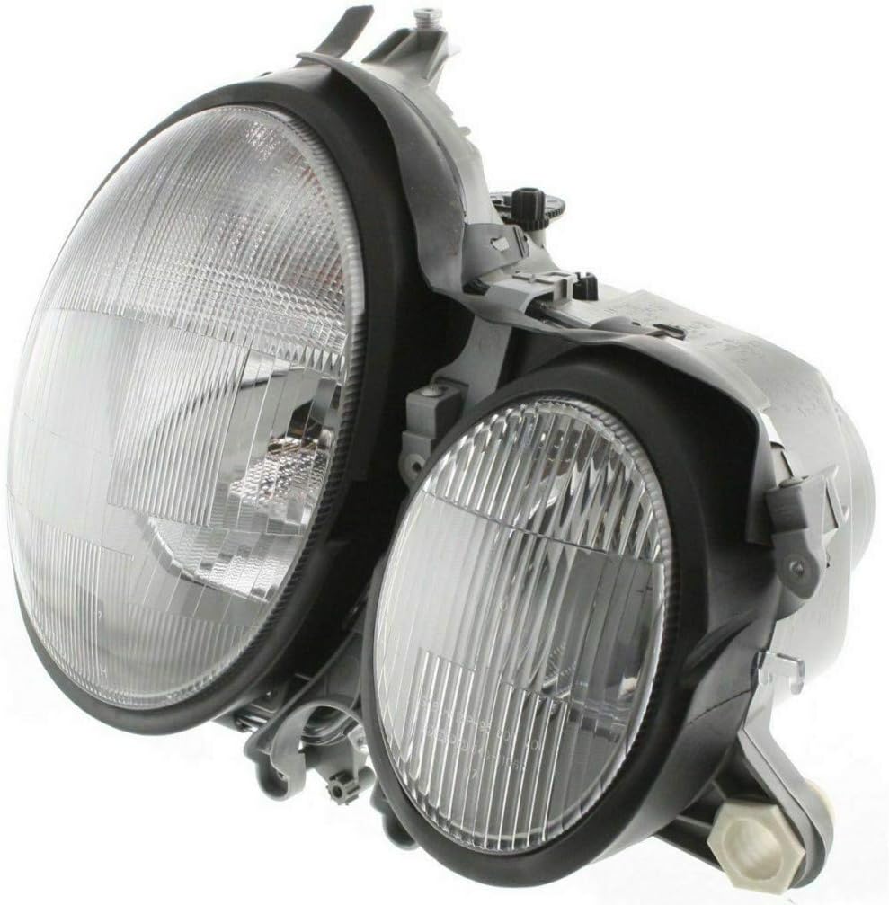 Headlight Assembly Passenger Side with Bulbs O12043