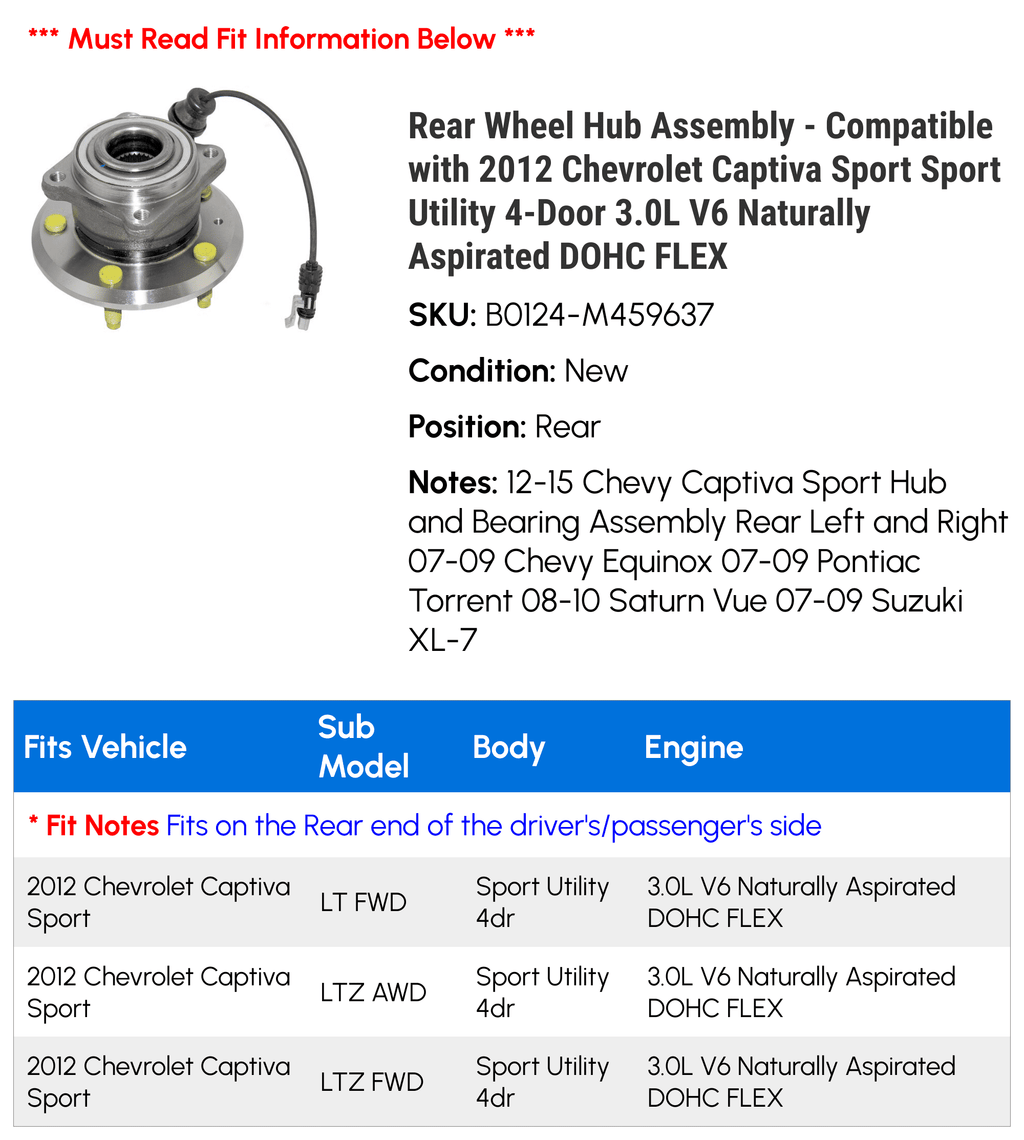 Rear Wheel Hub Assembly N683