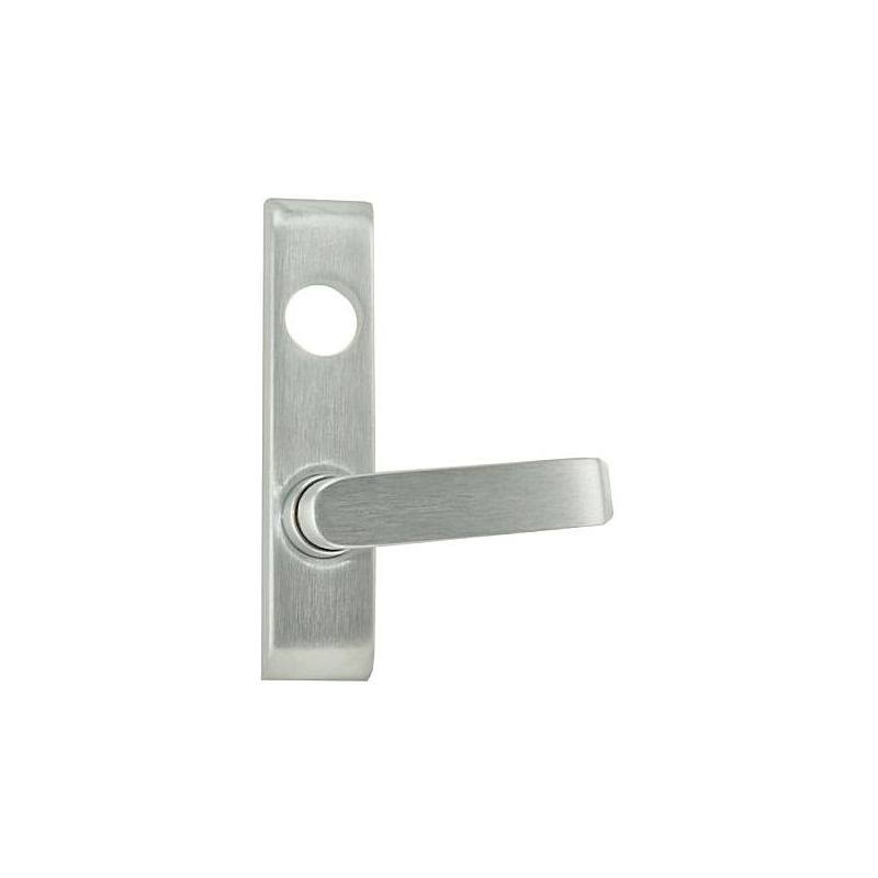 Satin Chrome Lever Trim for Rim Devices M5003