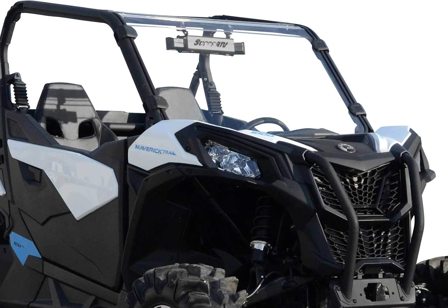 Heavy Duty Scratch Resistant Full Windshield, 1/4 Thick Polycarbonate U127031