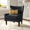 Carbon Fabric Wingback Chair O661735