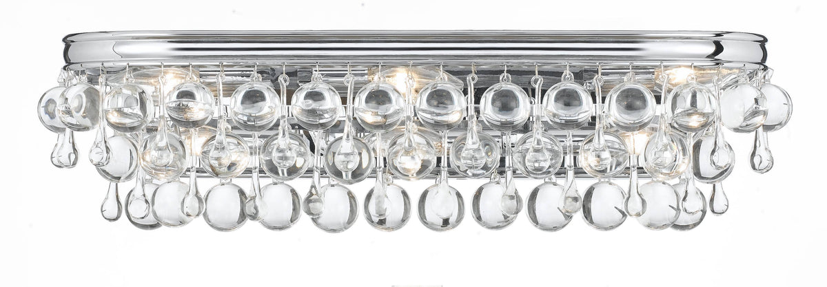 6 Light Bronze Vanity Light D924192