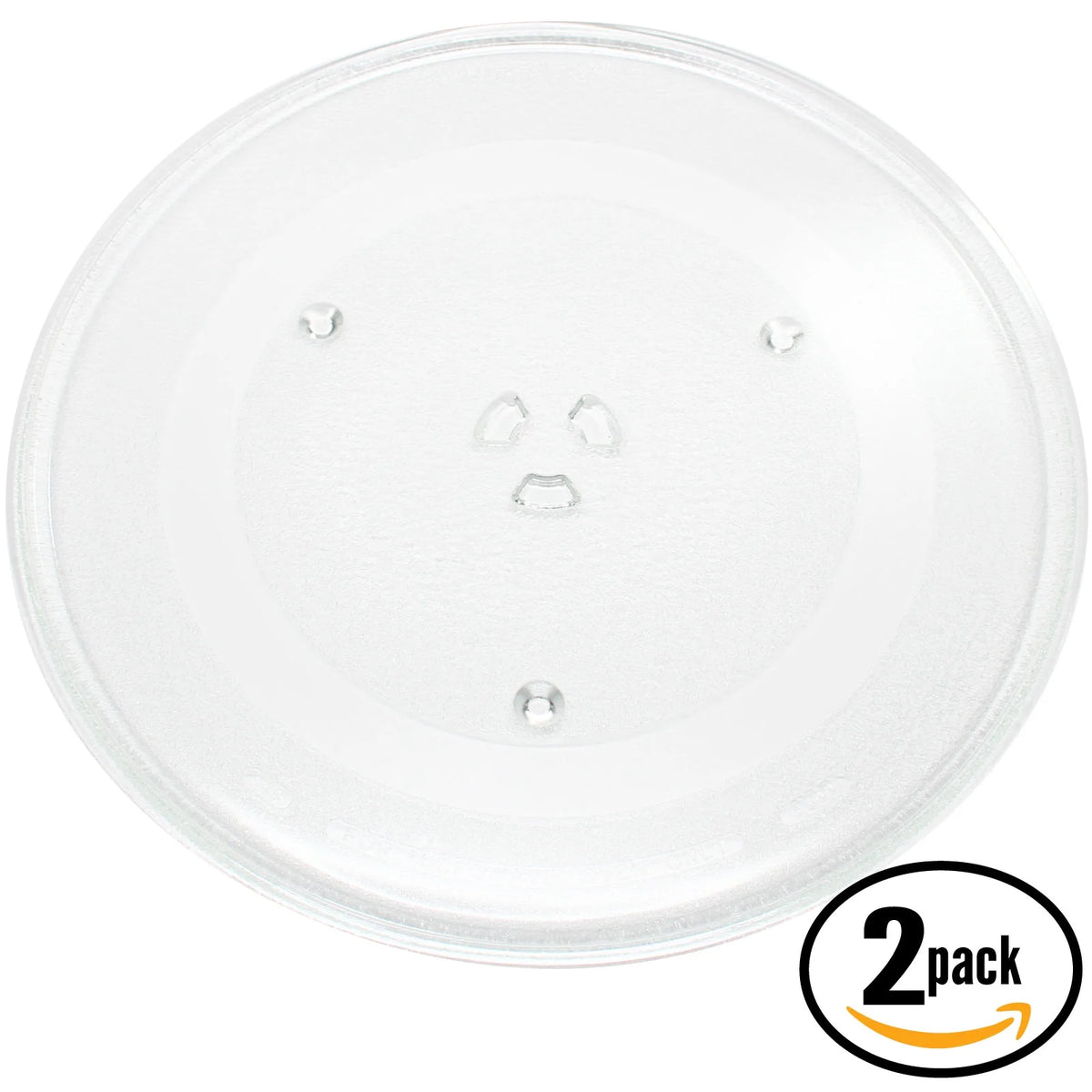 2-Pack Replacement Microwave Glass Turntable Tray 14 1/8" (359 mm) I32322