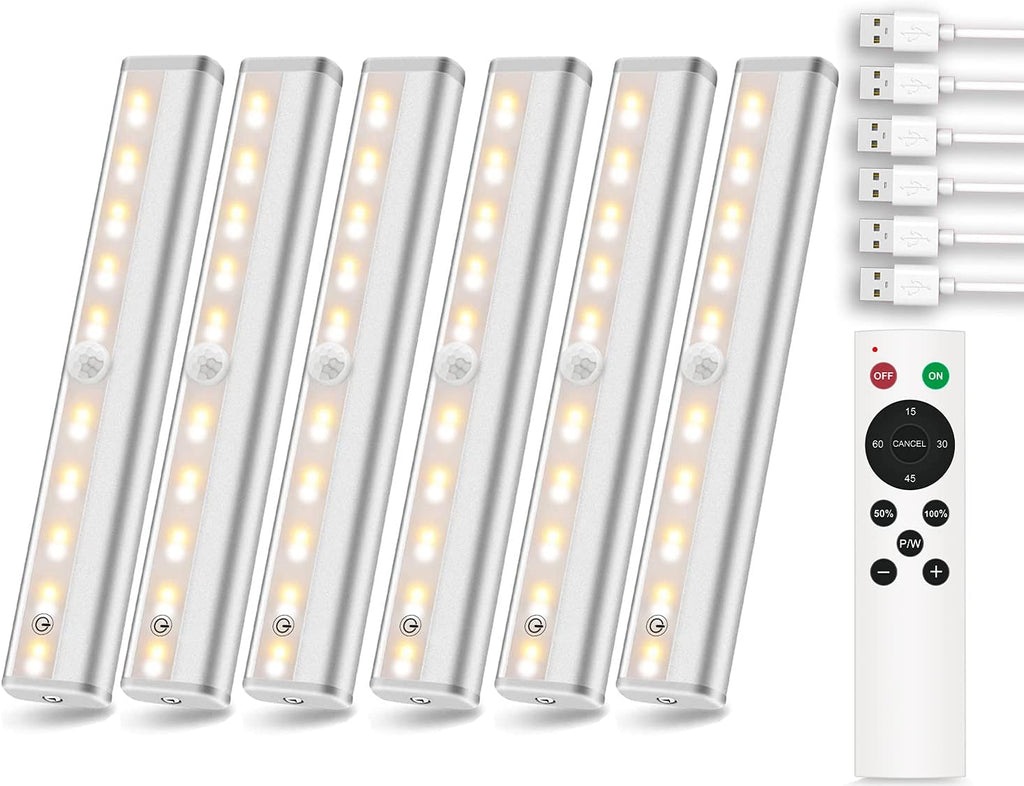 Rechargeable Touch Lights with Timer Dimmer 3 Colors Wireless Install Easily P474