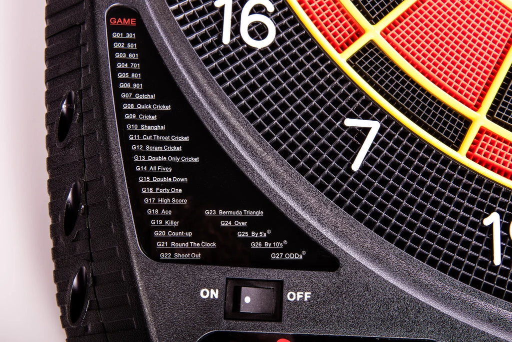 Electronic Dartboard with 27 Games and 123 Variations for 8 Players X225591