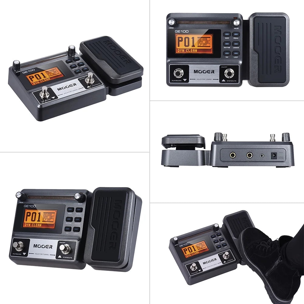 Guitar Multi-effects Processor Effect Pedal with Loop Recording J3964