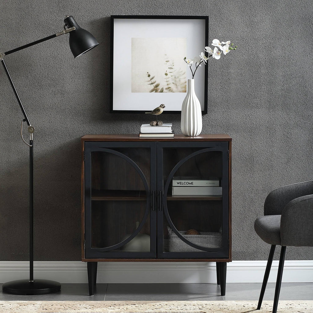 Dark Walnut Accent Cabinet S761313